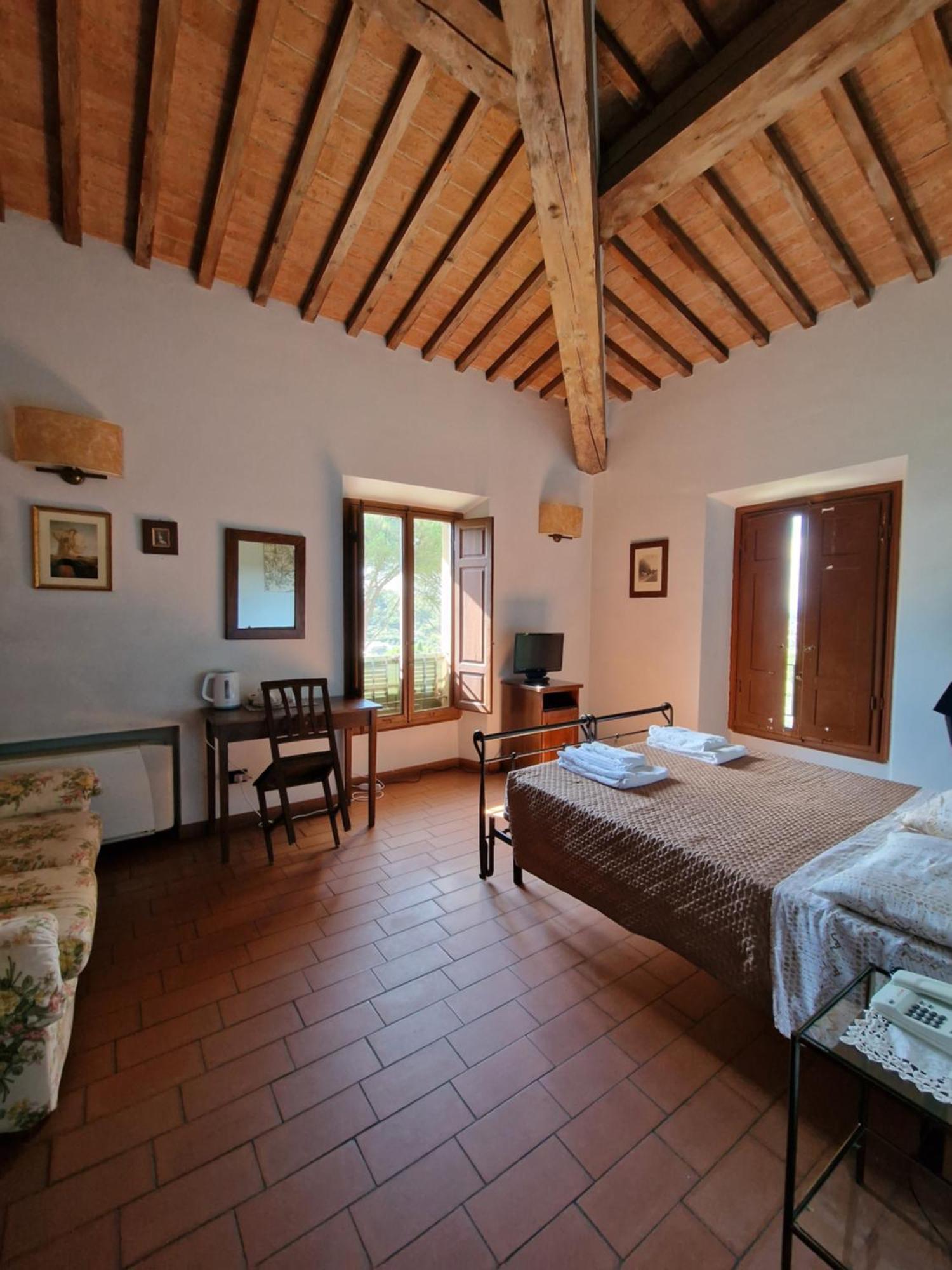 Hotel Ristorante Casa Volpi Arezzo Kamer foto