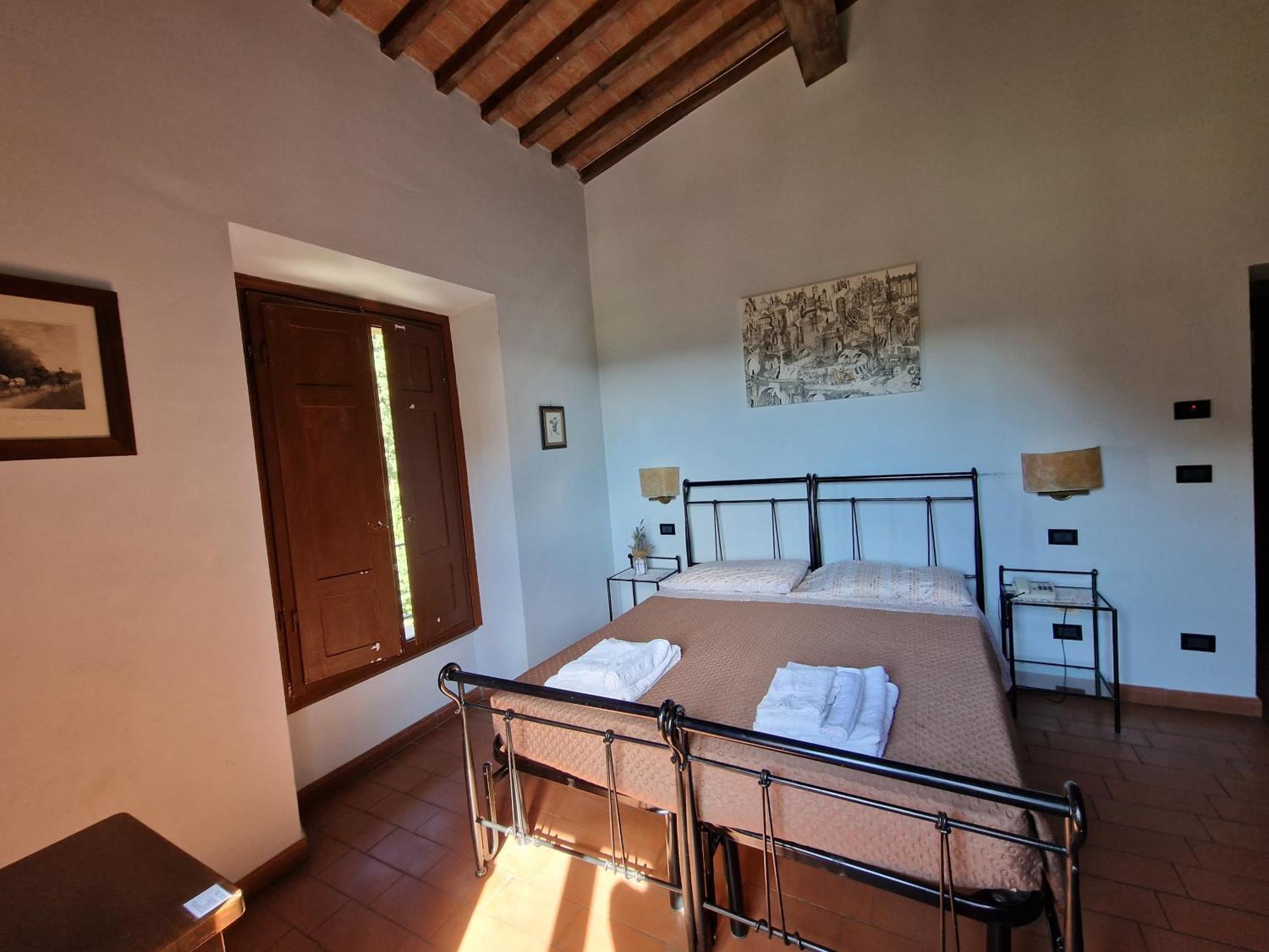 Hotel Ristorante Casa Volpi Arezzo Kamer foto