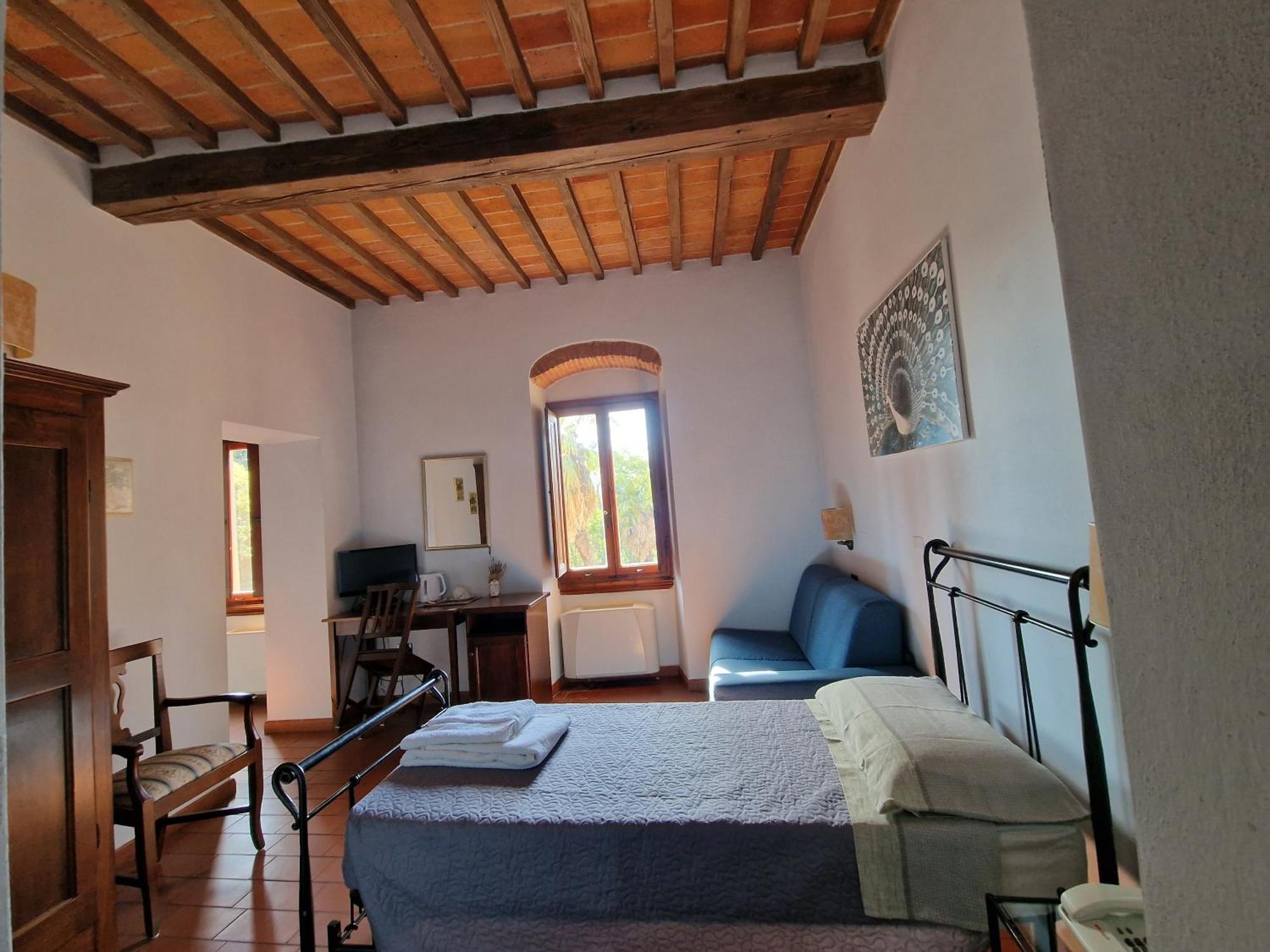 Hotel Ristorante Casa Volpi Arezzo Kamer foto